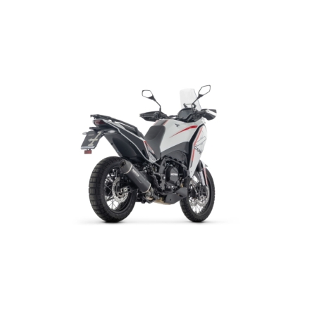 Silenziatore Indy Race Evo In Alluminio "Dark" Per Moto Morini X-Cape 700 E5+ 2025