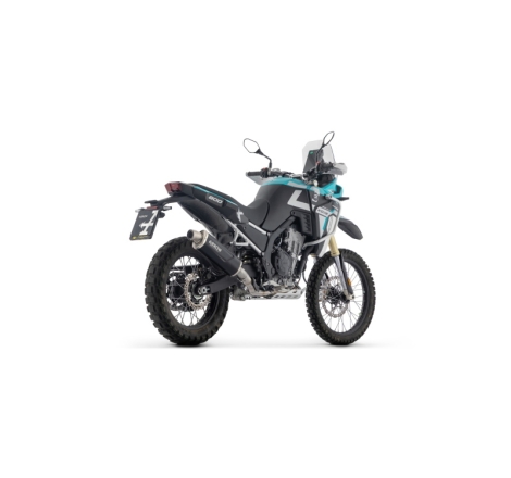 Silenziatore Indy Race Evo In Alluminio "Dark" Per Kove 800X Pro / 800 Rally E5+ 2025