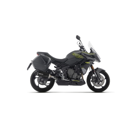 Silenziatore Indy-Race Evo In Alluminio "Dark" Per Triumph Tiger Sport 800 E5+ 2025