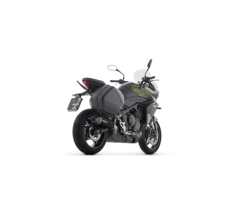 Silenziatore Indy-Race Evo In Alluminio "Dark" Per Triumph Tiger Sport 800 E5+ 2025