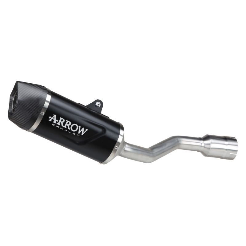 Silenziatore Indy-Race Evo In Alluminio "Dark" Per Ktm 390 Adv R/X - 390 Enduro