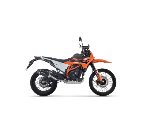 Silenziatore Indy-Race Evo In Alluminio "Dark" Per Ktm 125 Enduro R / Smc R E5+ 2025/2026