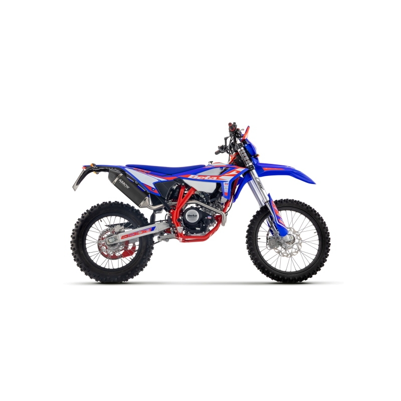 Silenziatore Icon In Alluminio "Dark" Per Beta Rr 125 4T E5 Enduro / Motard '24/'25
