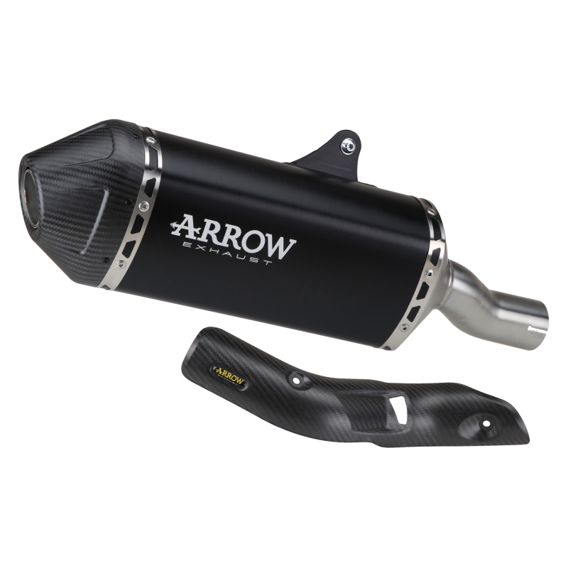 Silenziatore Explorer In Alluminio "Dark" Per Suzuki V-Strom 800De/De E5+ 2025
