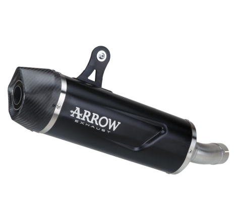 Silenziatore Indy-Race Evo In Alluminio "Dark" Per Voge Valico 800Dsx Rally E5+ 2025