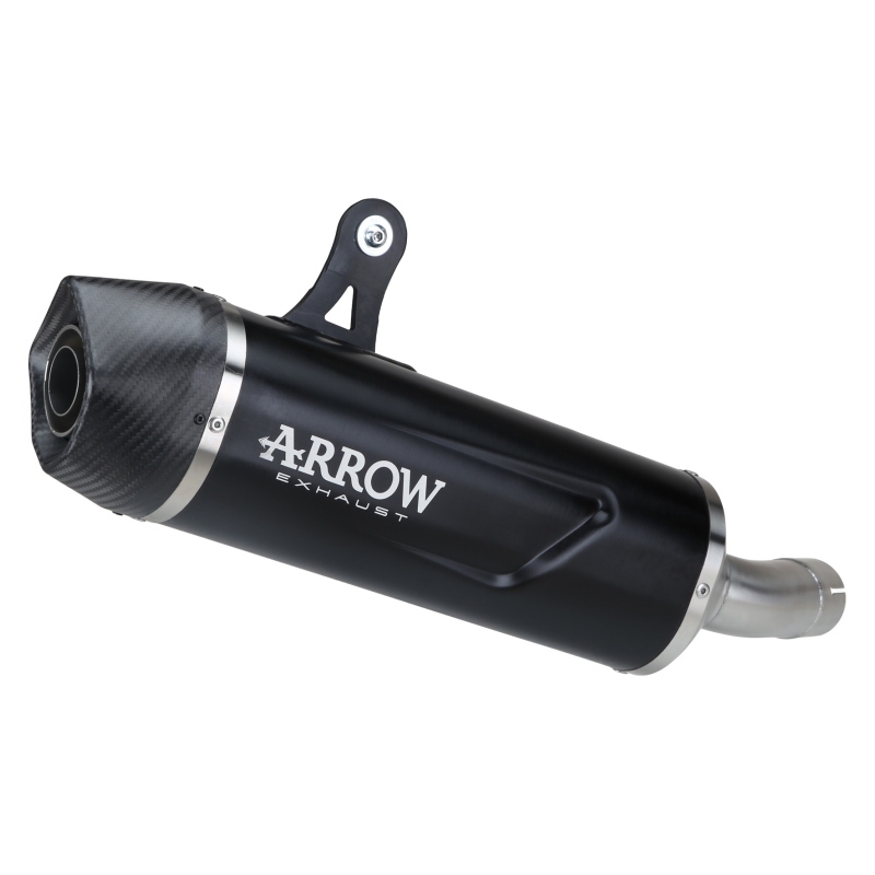 Silenziatore Indy-Race Evo In Alluminio "Dark" Per Voge Valico 800Dsx Rally E5+ 2025