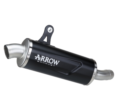 Silenziatore Indy-Race Evo In Alluminio "Dark" Per Voge Valico 800Dsx Rally E5+ 2025