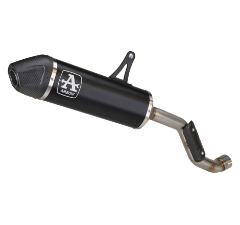 Silenziatore Indy-Race In Alluminio "Dark" Per Voge 625Dsx E5+ 2025