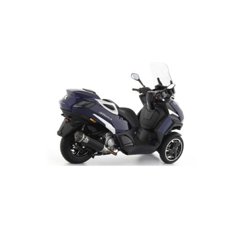 Raccordo Catalitico Omologato Inox Peugeot Metropolis 400 '17/21 Per Marmitte Arrow E Collettore Originale