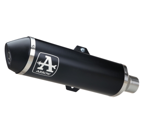 Marmitta Urban Alluminio Dark Piaggio Mp3 500Lt '17/19 Ric. Arrow Omologata