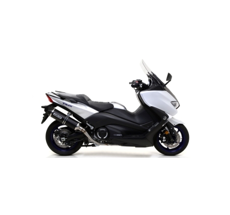 Marmitta Race-Tech Alluminio Dark Yamaha T-Max 530 '17/20 Fond.Carby Ric. Arrow Omologata