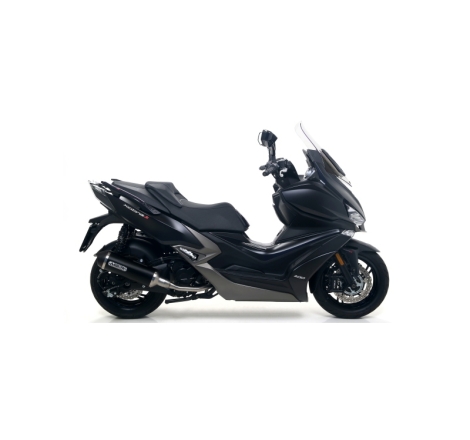 Marmitta Omologata Urban Alluminio Dark Kymco Xciting 400I S '18/19 Ric.Arrow