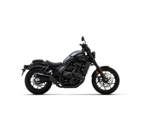 Marmitta Omologata Rebel Nichrom Dark Honda Cmx 1100 Rebel '22 Con Fond.Carby Ricambio Originale