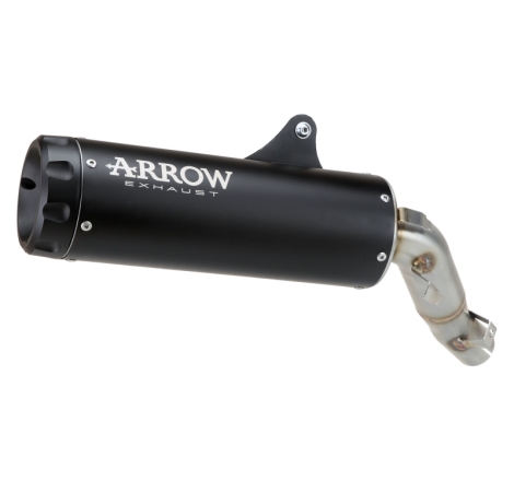 Silenziatore Rebel In Nichrom "Dark" Per Honda Cmx 1100 Rebel '21/'25 - Dct E5+ 2025/2026
