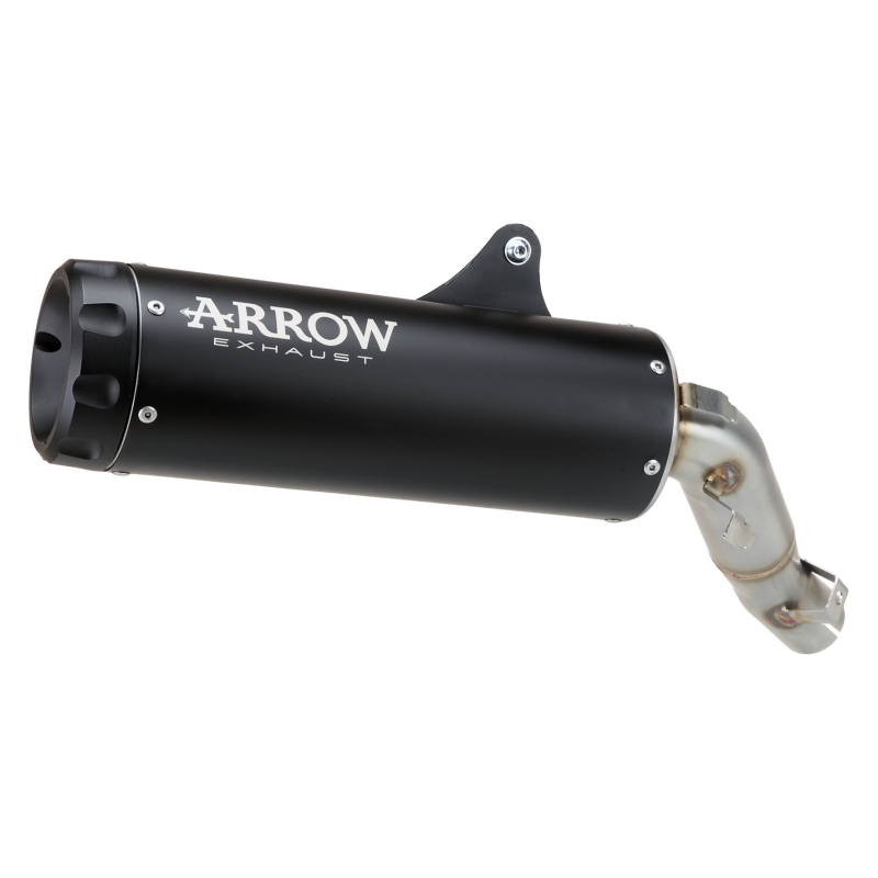 Silenziatore Rebel In Nichrom "Dark" Per Honda Cmx 1100 Rebel '21/'25 - Dct E5+ 2025/2026