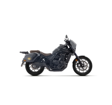 Silenziatore Rebel In Nichrom "Dark" Per Honda Cmx 1100 Rebel T '21/'25