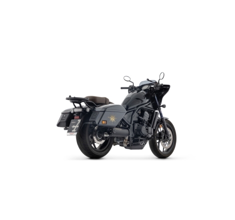 Silenziatore Rebel In Nichrom "Dark" Per Honda Cmx 1100 Rebel T '21/'25