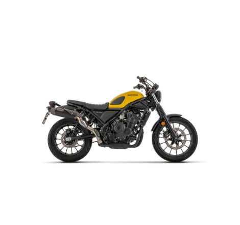 Silenziatore Rebel In Nichrom "Dark" Per Honda Cl500 E5+ 2026