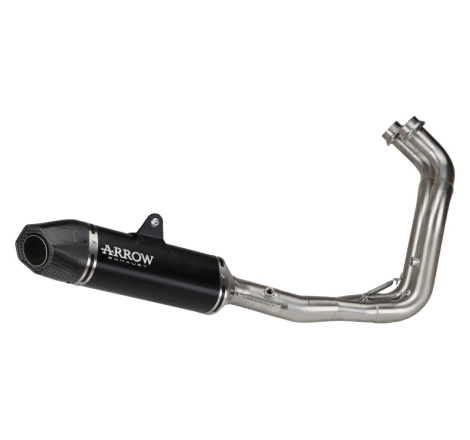 Kit Completo Con Silenziatore Icon In Alluminio "Dark" Per Yamaha Tracer 7 / 7Gt E5+ 2025