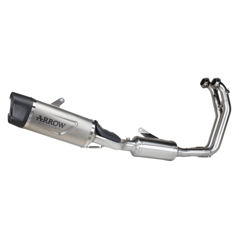 Kit Completo Con Silenziatore Indy-Race Evo In Titanio Per Aprilia Rs660 E5+ 2025