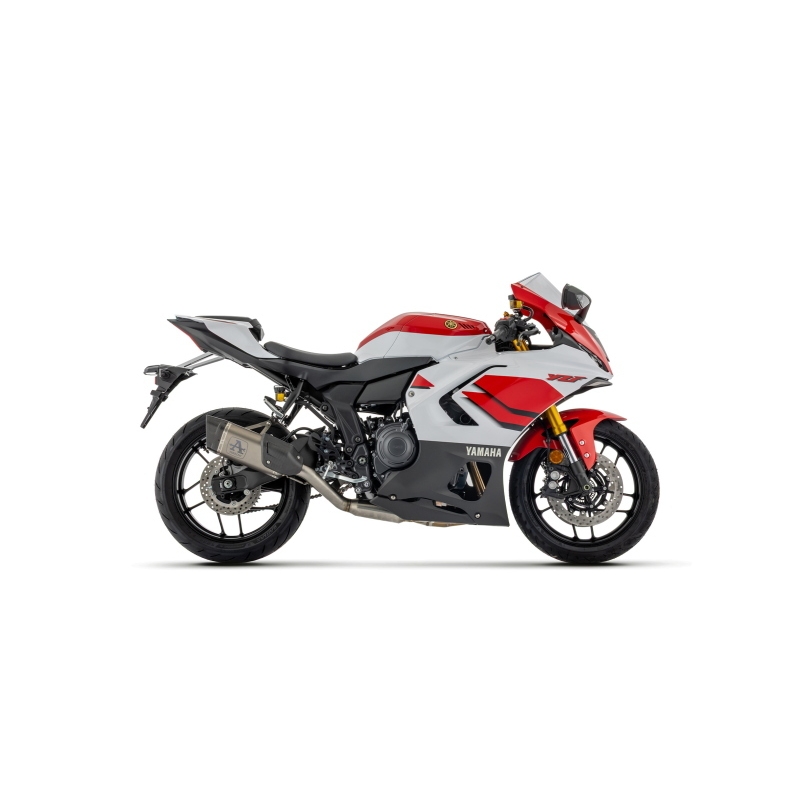 Kit Completo Con Silenziatore Pista In Titanio Per Yamaha Yzf R7 E5+ 2026