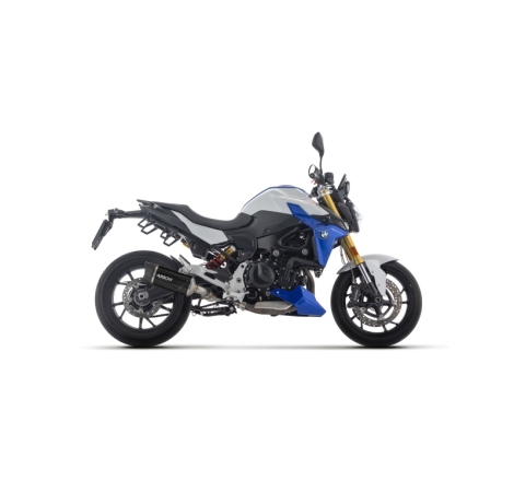 Kit Silenziatore Indy-Race Evo In Alluminio "Dark" + Raccordo In Acciaio Inox Per Bmw F900R E5+ 2025