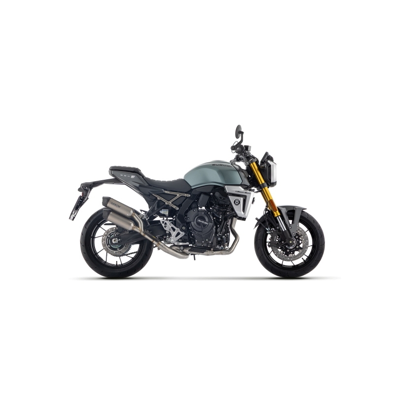 Kit Collettori Inox + Silenziatori Round-Sil In Titanio Per Suzuki Gsx-8T/Tt E5+ 2025/2026