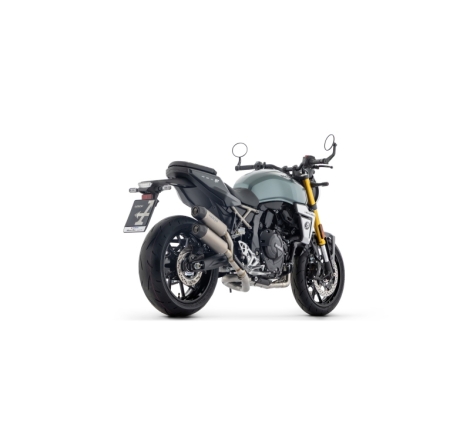 Kit Collettori Inox + Silenziatori Round-Sil In Titanio Per Suzuki Gsx-8T/Tt E5+ 2025/2026