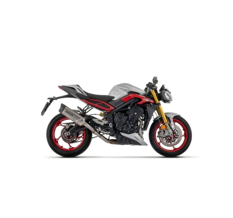 Kit Completo Con Silenziatore Indy-Race Evo In Titanio Per Triumph Street Triple 765Rx E5+ '26