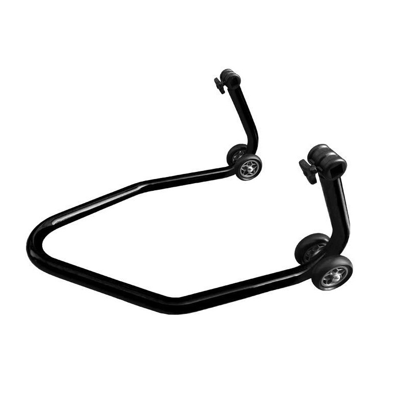 Cavalletto Posteriore Bike Lift RS-17 Universale Regolabile Nero per Moto