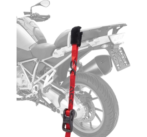 Set Cinghie Acebikes RATCHET STRAP DELUXE DUO con Cricchetto