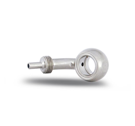 Occhiello 60° Global System in Metallo Argento per Impianto Frenante