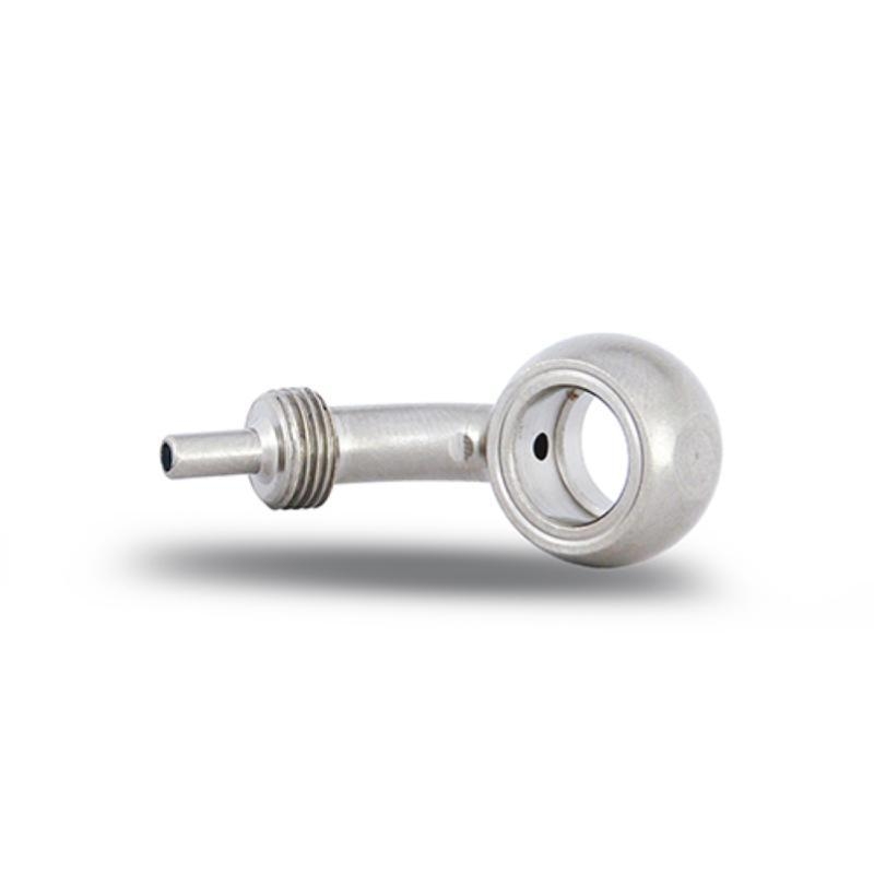 Occhiello 60° Global System in Metallo Argento per Impianto Frenante