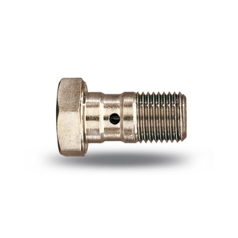 Bullone Corto 10x1 Global System in Metallo Argento per Impianto Frenante