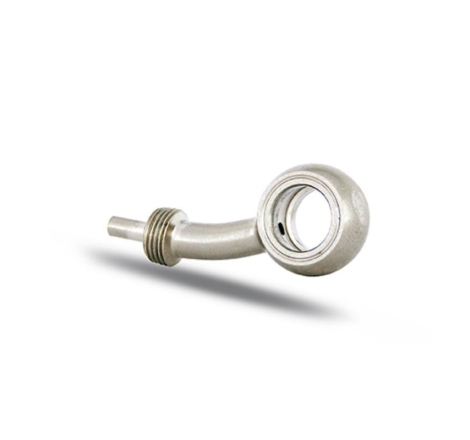 Occhiello Laterale 25° Global System in Metallo Argento per Impianto Frenante