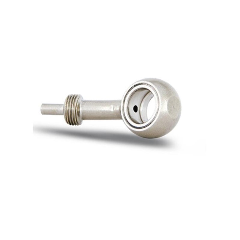 Occhiello 25° ø10  Global System in Metallo Argento per Impianto Frenante