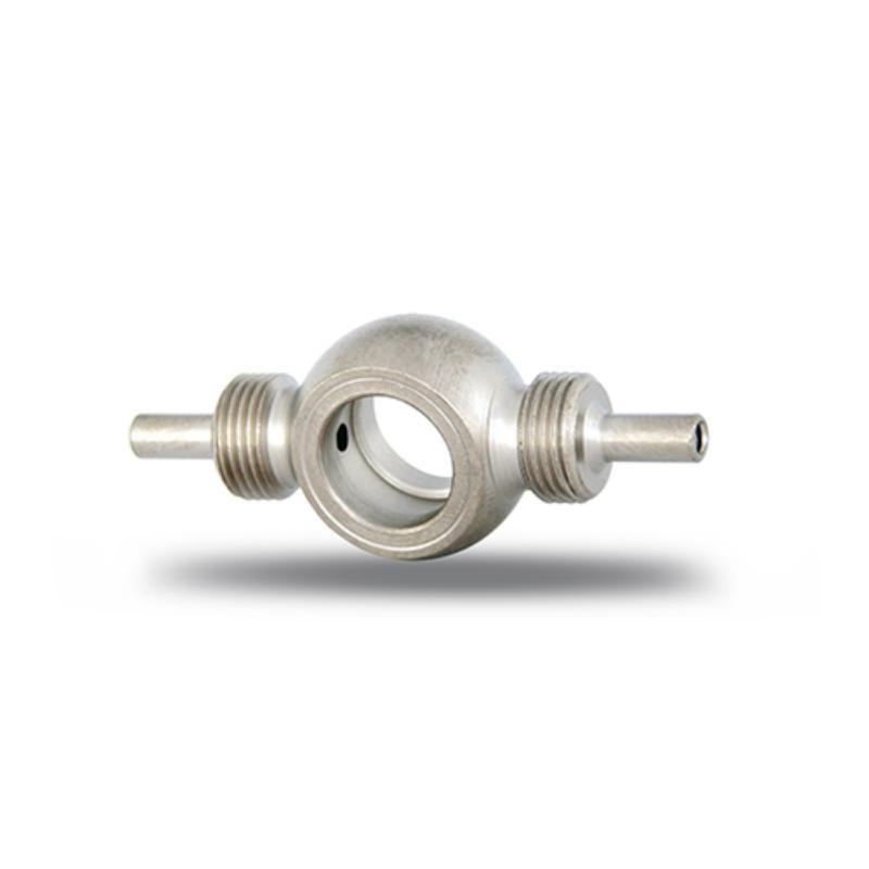 Occhiello Doppio Global System in Metallo Argento per Impianto Frenante
