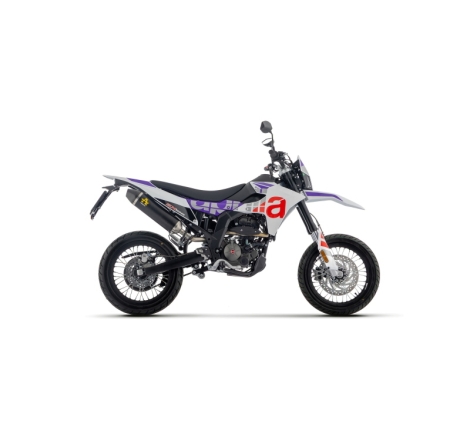 Silenziatore Thunder In Alluminio "Dark" Per Aprilia Rx/Sx 125 E5+ 2025