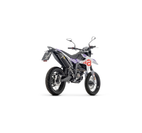 Silenziatore Thunder In Alluminio "Dark" Per Aprilia Rx/Sx 125 E5+ 2025