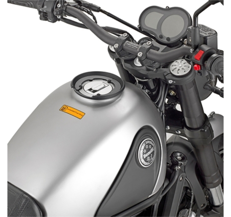 Flangia Givi BF34 per Borsa Serbatoio Tanklock e Tanklocked Benelli - Keeway - Qj Motor