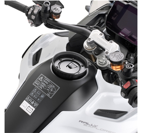 Flangia Givi BF74 per Borsa Serbatoio Tanklock e Tanklocked Triumph