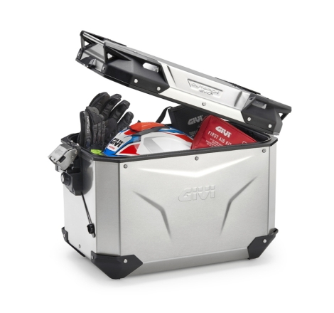 Valigia Laterale Sinistra Givi Trekker Outback Evo Smart 48LT In Alluminio