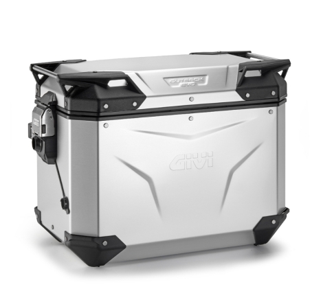 Valigia Laterale Destra Givi Trekker Outback Evo Smart 48LT In Alluminio Anodizzato
