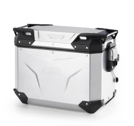 Valigia Laterale Sinistra Givi Trekker Outback Evo Smart 44LT In Alluminio Anodizzato