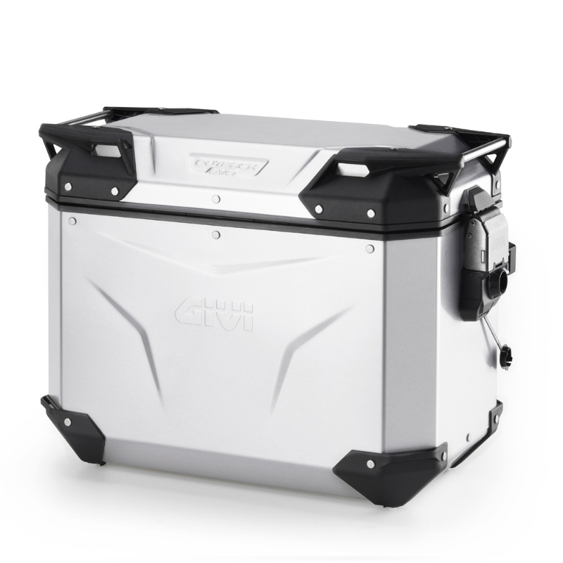 Valigia Laterale Destra Givi Trekker Outback Evo Smart 44LT In Alluminio Anodizzato