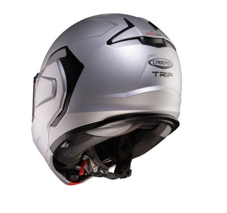 Casco Caberg Modulare TRIP Argento Opaco