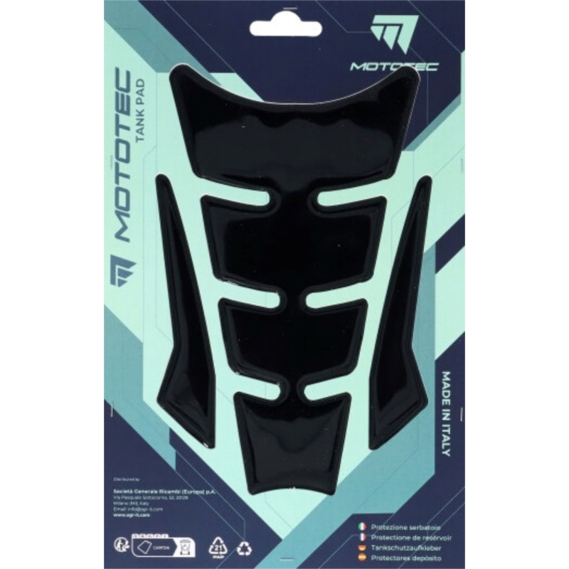 Para Serbatoio Mototec T4 135mm x 210mm Nero