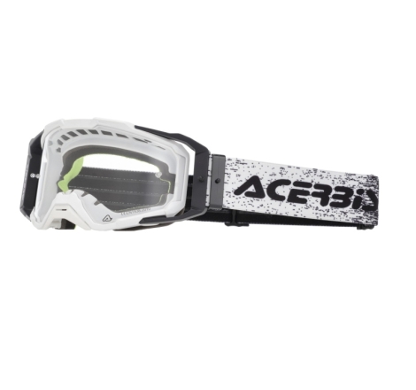 Maschera Acerbis Cross Vitrion Bianco