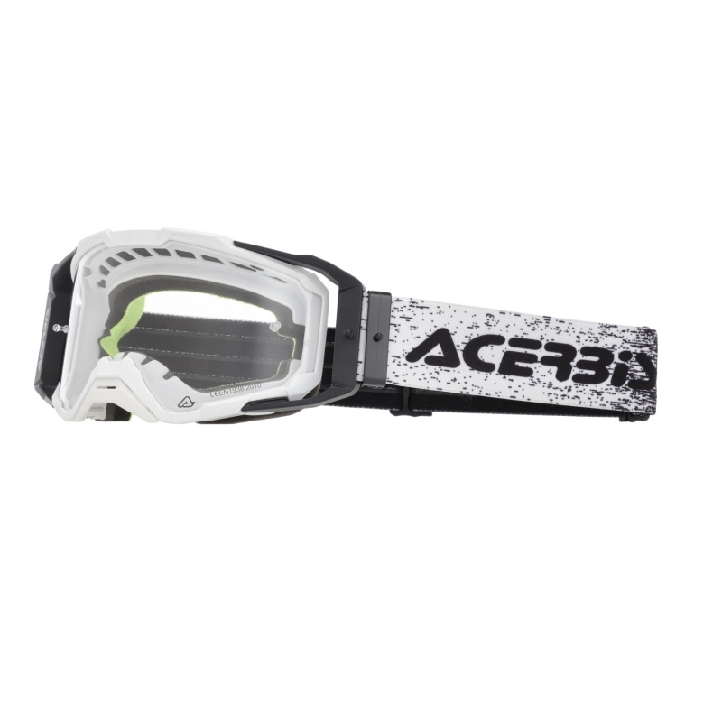 Maschera Acerbis Cross Vitrion Bianco