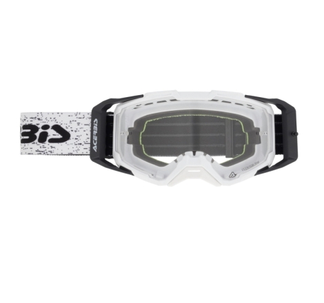 Maschera Acerbis Cross Vitrion Bianco